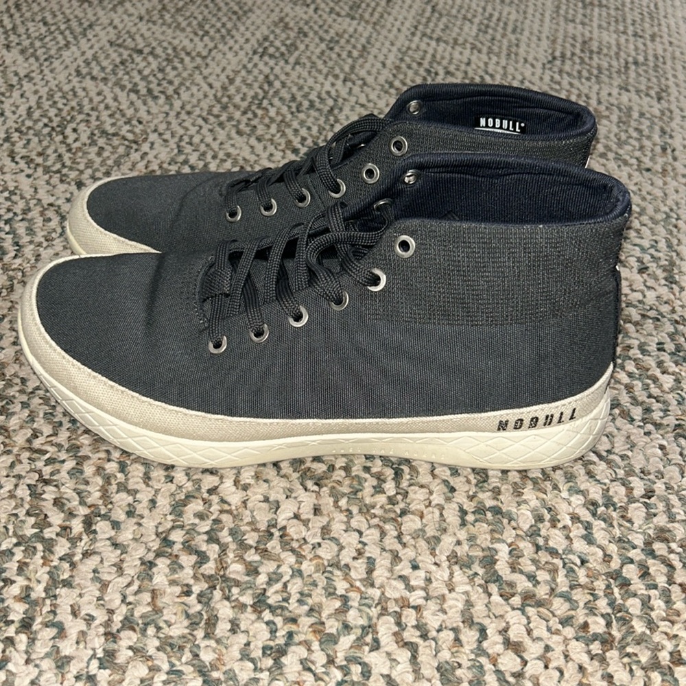 NoBull high top canvas trainer